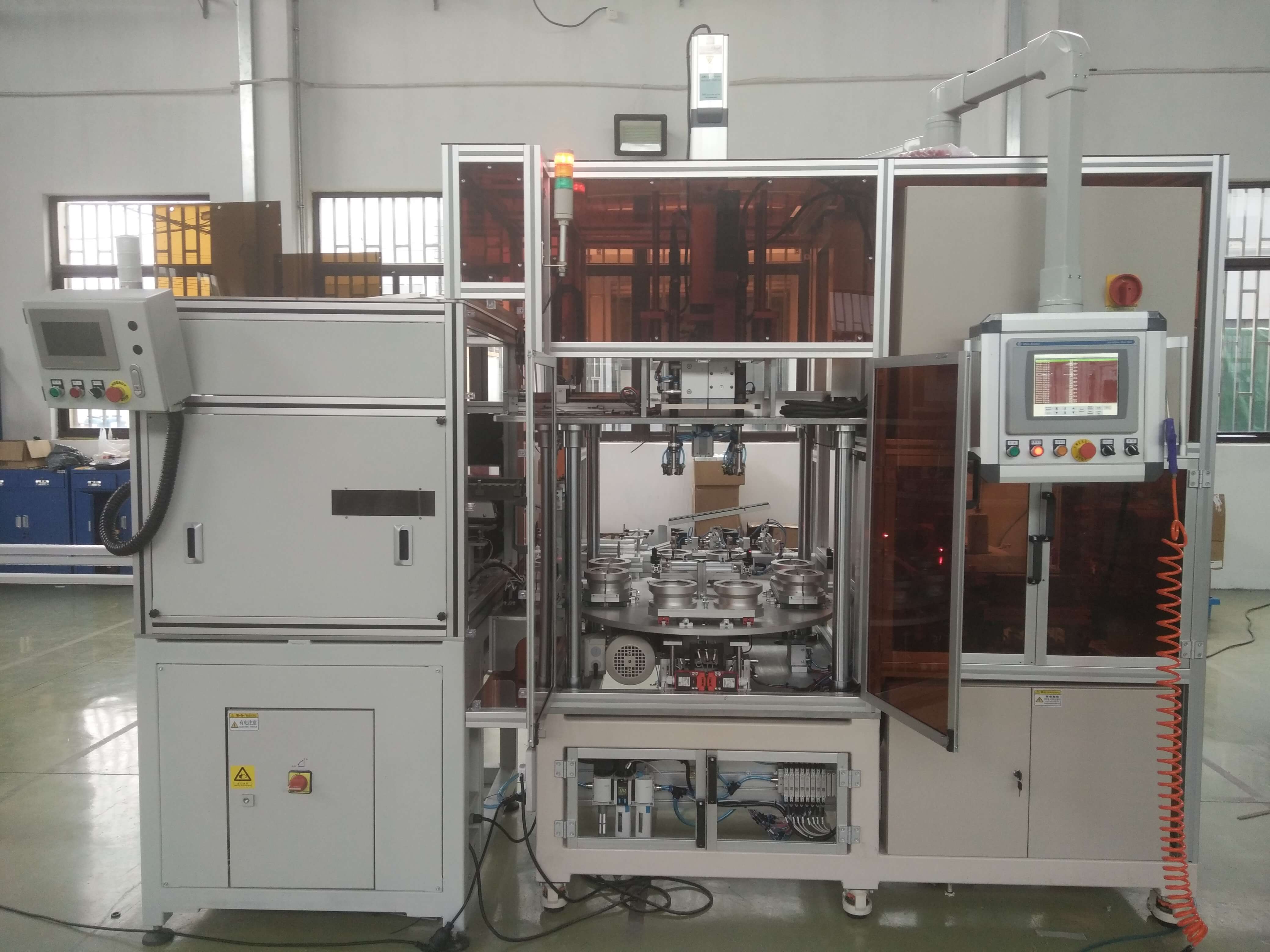Drain valve assembly equipment